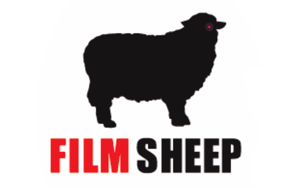 The Film Sheep logo, animated